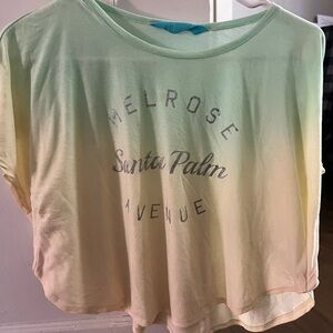 H&M Santa Palm melrose avenue Ombre Tee